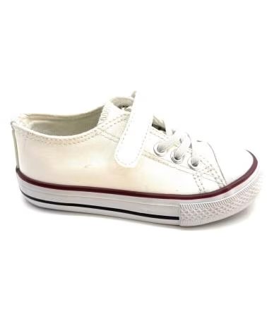 Deportivas de Hombre BUBBLE BOBBLE ZAPATILLA BASKET CON CIERRE DE VELCRO Y ELÁSTICO BLANCO