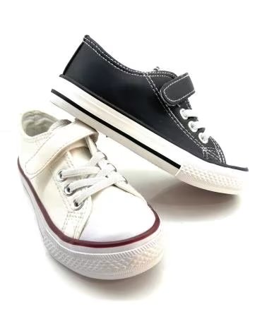 Deportivas de Hombre BUBBLE BOBBLE ZAPATILLA BASKET CON CIERRE DE VELCRO Y ELÁSTICO BLANCO