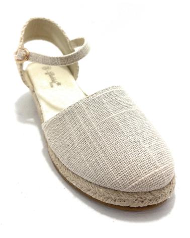 Sandali per Bambina BUBBLE BOBBLE ESPARDENAS NINA CUNA TEJIDO CORREA CON H BEIGE