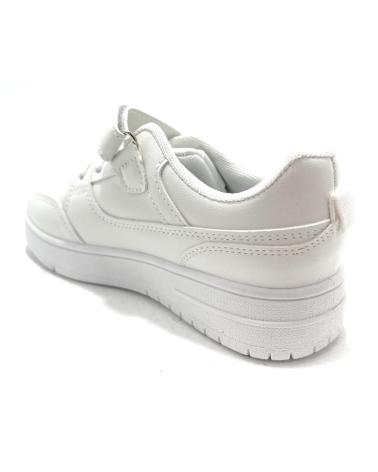 Sneaker für Mädchen und Junge BUBBLE BOBBLE DEPORTES NINOS CORDON-PEGUE COLORES BLANCO
