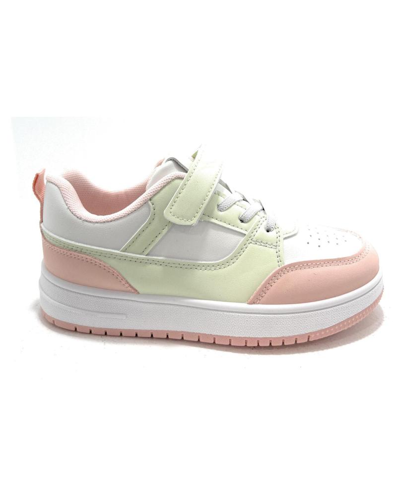 Sneaker für Mädchen und Junge BUBBLE BOBBLE DEPORTES NINOS CORDON-PEGUE COLORES ROSA
