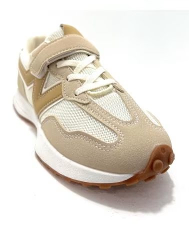 Deportivas de Hombre BUBBLE BOBBLE ZAPATILLAS PARA NIÑOS CON CIERRE ELÁSTICO EN BEIGE
