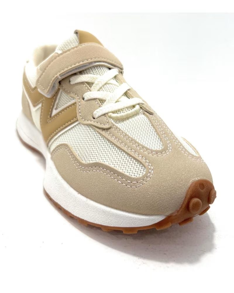 Deportivas de Hombre BUBBLE BOBBLE ZAPATILLAS PARA NIÑOS CON CIERRE ELÁSTICO EN BEIGE