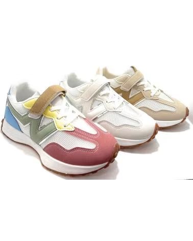 Deportivas de Hombre BUBBLE BOBBLE ZAPATILLAS PARA NIÑOS CON CIERRE ELÁSTICO EN BEIGE