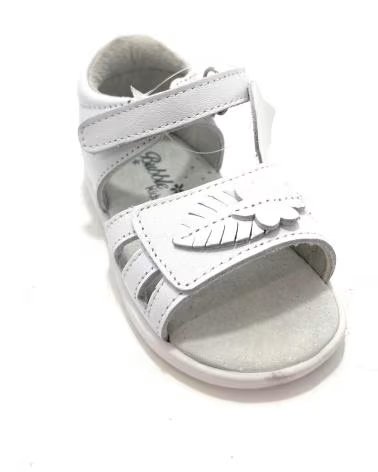 Sandales pour Homme BUBBLE BOBBLE ENFANT BAREFOOT CUIR BLANC BLANCO