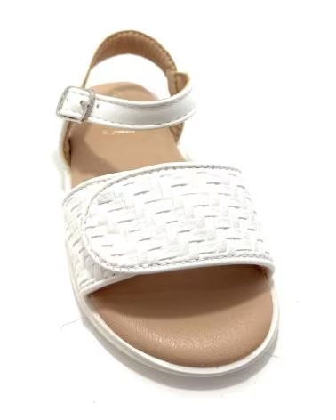 Sandalen für Herren BUBBLE BOBBLE NINA MIT SCHNALLE UND PRÄGUNG WEISS BLANCO