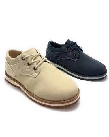 SCARPE ELEGANTI CASUAL CON LACCI BUBBLE BOBBLE AZUL
