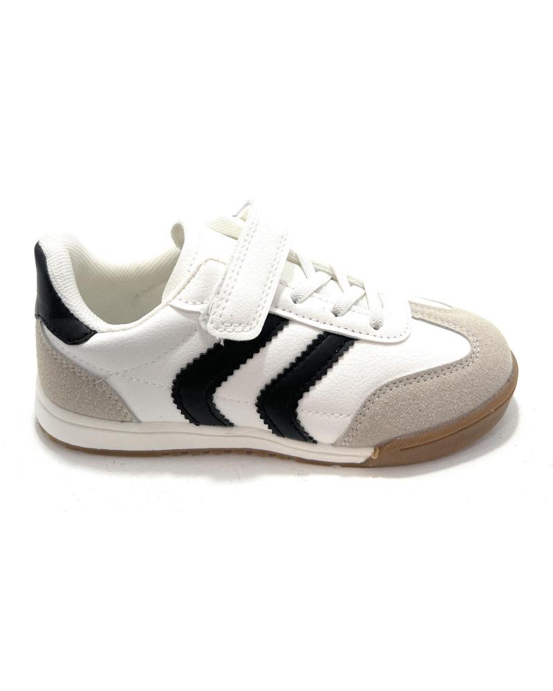 girl and boy Trainers BUBBLE BOBBLE DEPORTES NINOS CORDON MATERIAL BLANCO