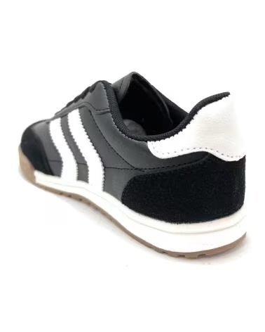 Sportif pour Fille et Garçon BUBBLE BOBBLE BASKETS DE SPORT À LACETS NEGRO