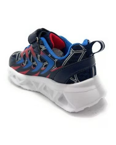 Deportivas de Hombre BUBBLE BOBBLE ZAPATILLAS INFANTILES SPIDER CON LUCES Y CIERRE ELÁSTICO AZUL