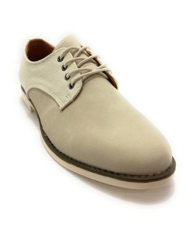 Chaussures pour Garçon BUBBLE BOBBLE ZAPATOS SPORTS NINO CORDON PISO BLANCO BEIGE