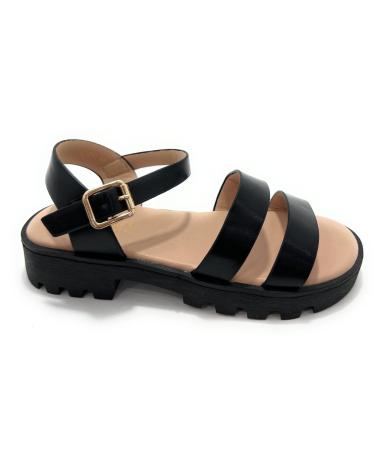 Sandalen für Mädchen BUBBLE BOBBLE SANDALIAS NINA TACON-PLATAFORMA TIRAS HE NEGRO