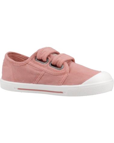 Deportivas-De-Niña-IGOR-ZAPATILLAS-NINO-MODELO-CANVAS-V-COLOR-ROSA
