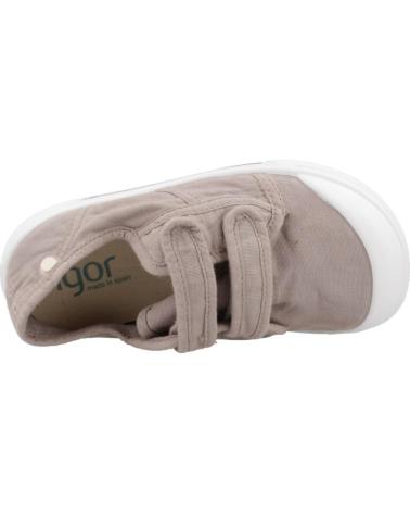 Sportivo-De-Niño-IGOR-ZAPATILLAS-MODELO-CANVAS-V-COLOR-BEIS-TOPO-TOPO