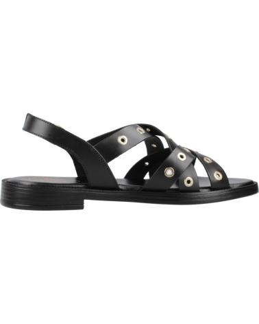 Woman Sandals PORRONET SANDALIAS PLANAS MUJER 3125 NEGRO