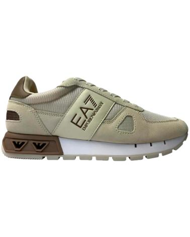 Sportivo per Uomo EMPORIO ARMANI ZAPATILLAS EA7 EN COLOR BEIGE