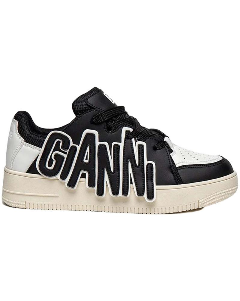 Sportif pour Homme GIANNI KAVANAGH ZAPATILLAS PARA HOMBRE EN COLOR NEGRO