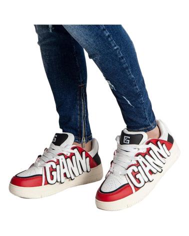 Sportif-De-Hombre-GIANNI-KAVANAGH-ZAPATILLAS-PARA-HOMBRE-EN-COLOR-ROJO
