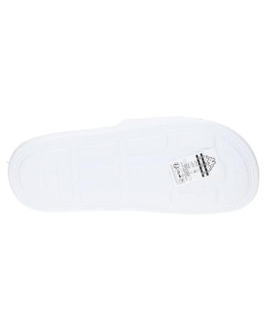 Tongs pour Femme et Homme et Fille et Garçon KAPPA 371W3GW LOGO STEEVE A01 - WHITE-BLACK