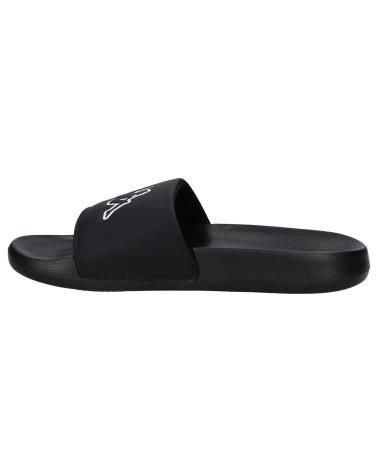 Tongs pour Femme et Homme et Fille et Garçon KAPPA 371W3GW LOGO STEEVE A0B - BLACK-WHITE