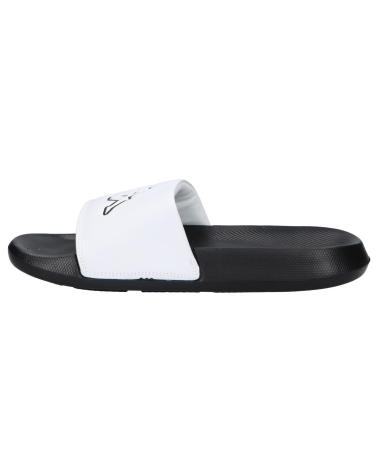 Tongs pour Femme et Homme et Fille et Garçon KAPPA 371W3GW LOGO STEEVE A0J - WHITE-BLACK
