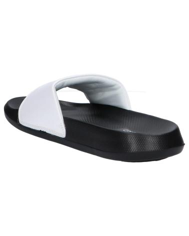 Tongs pour Femme et Homme et Fille et Garçon KAPPA 371W3GW LOGO STEEVE A0J - WHITE-BLACK