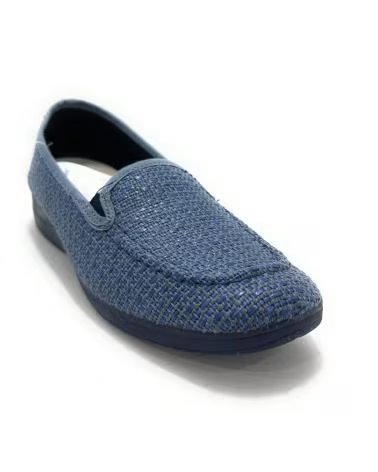 Pantufas de Mulher TUPIE CHINELO MOCASSIM CONFORTO TÊXTIL AZUL