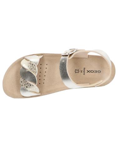 Sandálias de Menina GEOX J55EAE 0BNBJ J S COSTAREI C2010 PLATINUM