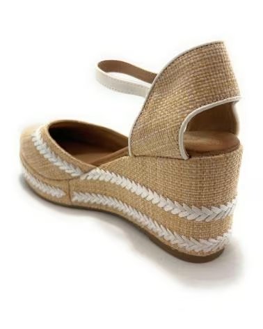 BUONAROTTI ESPARDEnAS CUnA LINO HEBILLA BEIGE