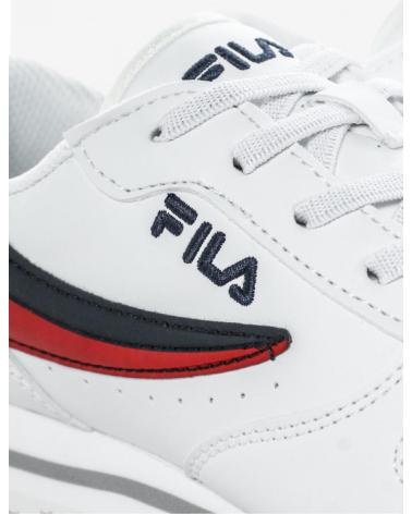 Sneaker für Damen und Mädchen und Junge FILA ORBIT LOW KIDS WHITE-DRESS BLUE BLANCO
