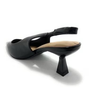 BUONAROTTI ZAPATOS VESTIR SALON DESTALONADO TACON B NEGRO
