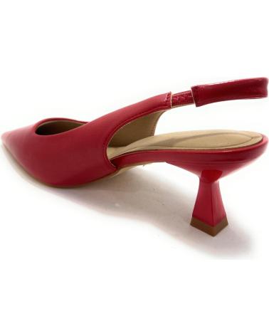 Sandálias de Mulher BUONAROTTI ZAPATOS VESTIR SALON DESTALONADO TACON B ROJO