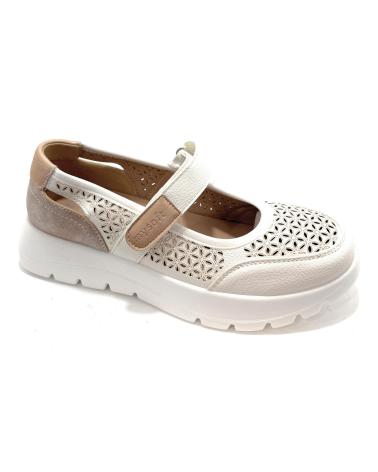 Sapatos de Mulher MYSOFT ZAPATO MERCEDITA PICADO CONFORT BLANCO