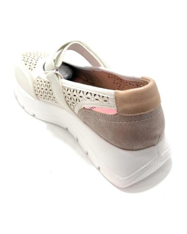 Sapatos de Mulher MYSOFT ZAPATO MERCEDITA PICADO CONFORT BLANCO