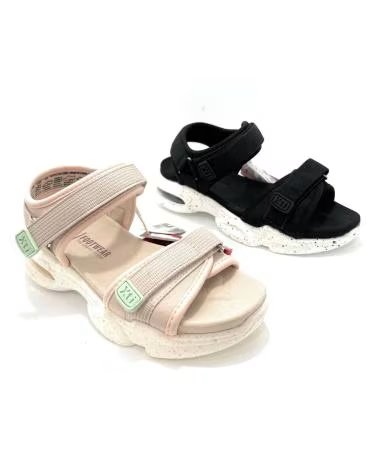 Sandalen für Herren XTI SPORTSANDALEN MIT KLETTVERSCHLUSS UND LUFTPOLSTERSOHLE NEGRO