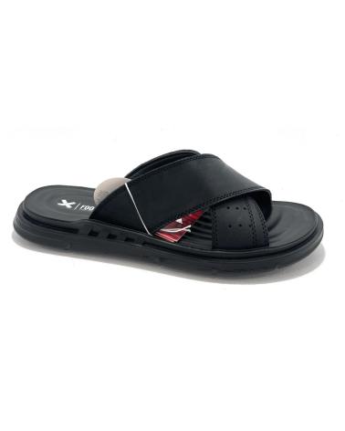 Sandálias-De-Hombre-XTI-SANDALIAS-CABALLERO-CRUZADA-CONFORT-NEGRO