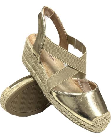 Sandales-De-Mujer-CALZADOMANIA-SANDALIA-DE-CUNA-ELASTICA-CRUZADA-ORO