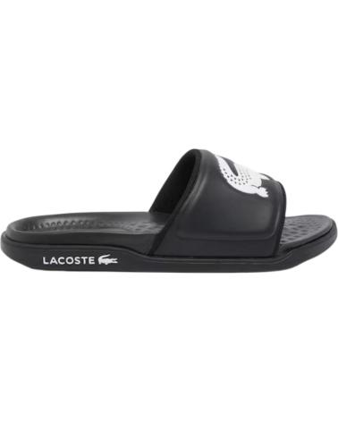 Zehansandalen für Herren LACOSTE CHANCLAS SERVE SLIDE DUAL NEGRO