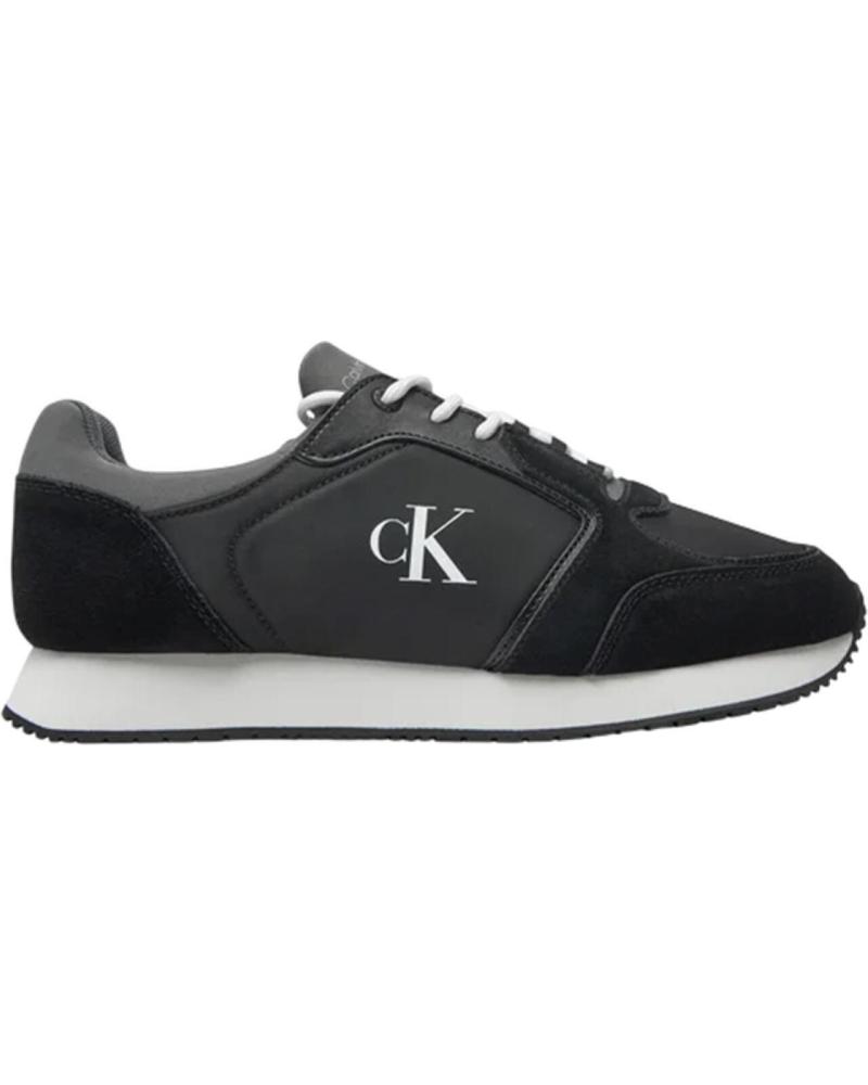 Sportivo per Uomo CALVIN KLEIN - ZAPATILLAS NEGRAS PARA HOMBRE - RUNNER LACEUP NEGRO