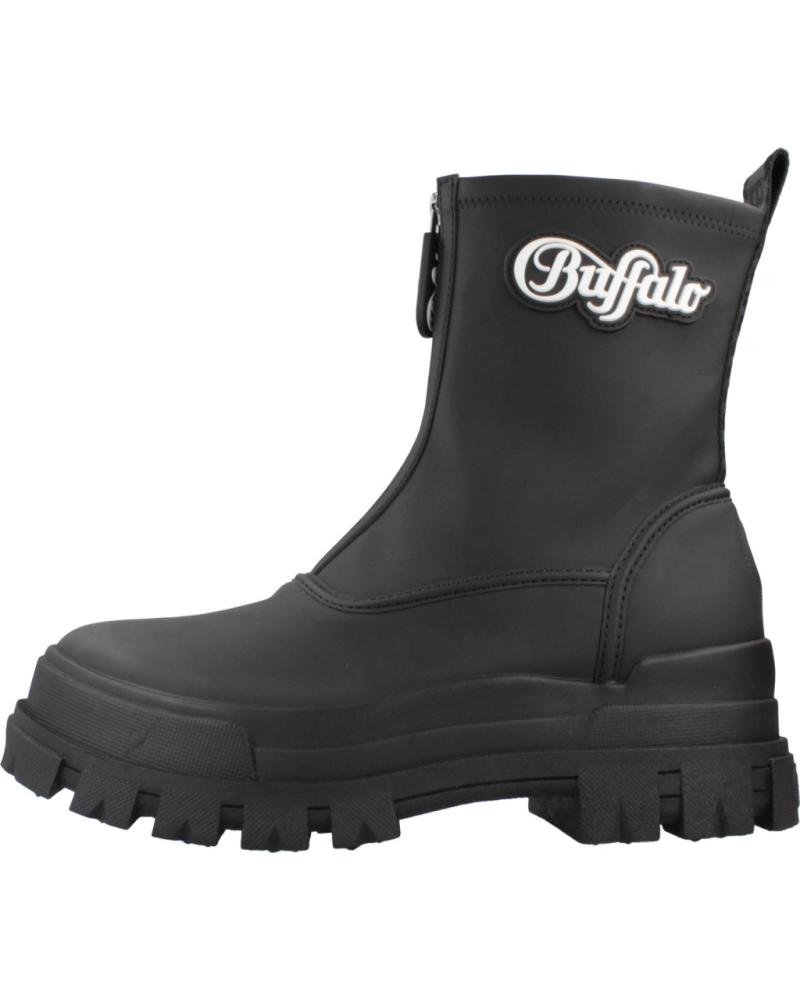 Stivali per Donna BUFFALO BOTINES MUJER MODELO ASPHA RAIN ZIP COLOR NEGRO BLACK