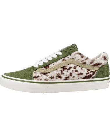 Sportif pour Femme et Homme VANS OFF THE WALL ZAPATILLAS HOMBRE VANS MODELO OLD SKOOL COLOR ANIMAL PRINT C CHIVE