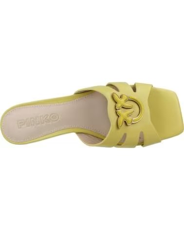 SANDALI PINKO MODELLO P003 MARLI 09 SLIPPER GIALLO DONNA S24