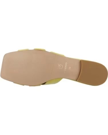 SANDALI PINKO MODELLO P003 MARLI 09 SLIPPER GIALLO DONNA S24