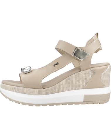 Sandali per Donna NERO GIARDINI SANDALIAS MUJER MODELO E510685D COLOR BEIS 453