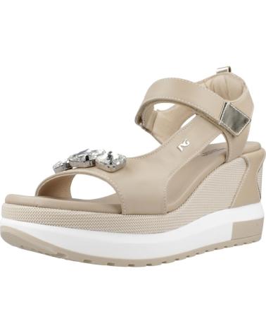 Sandali per Donna NERO GIARDINI SANDALIAS MUJER MODELO E510685D COLOR BEIS 453