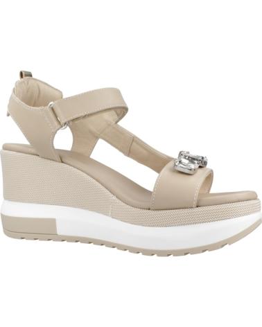 Sandali per Donna NERO GIARDINI SANDALIAS MUJER MODELO E510685D COLOR BEIS 453