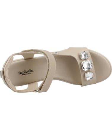 Sandali per Donna NERO GIARDINI SANDALIAS MUJER MODELO E510685D COLOR BEIS 453