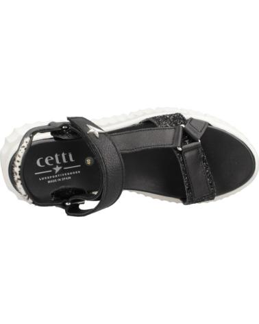 Sandalen für Damen CETTI SANDALIA NATURE NEGRO
