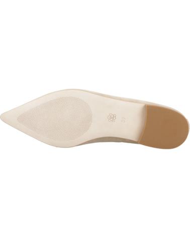 Ballerinas für Damen ALPE BAILARINAS MUJER MODELO 5402 11 COLOR MARRON CLARO ARENA