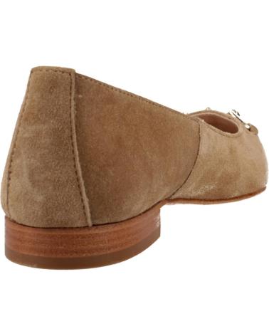 Ballerinas für Damen ALPE BAILARINAS MUJER MODELO 5402 11 COLOR MARRON CLARO CUERO